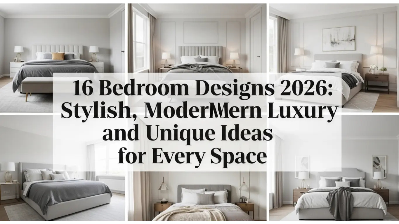 16 Bedroom Designs 2026