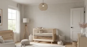 Accent Wall with Wallpaper