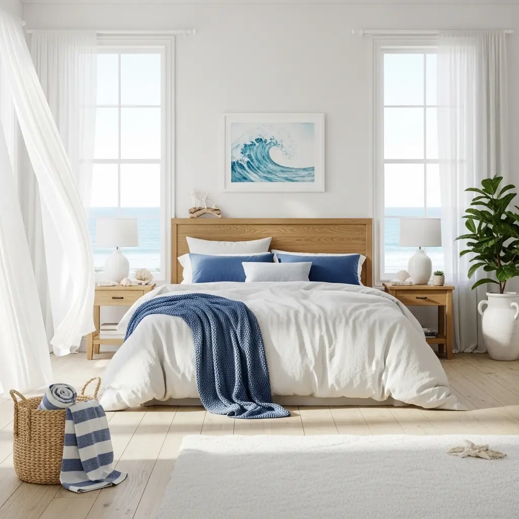 Coastal Fresh Bedroom