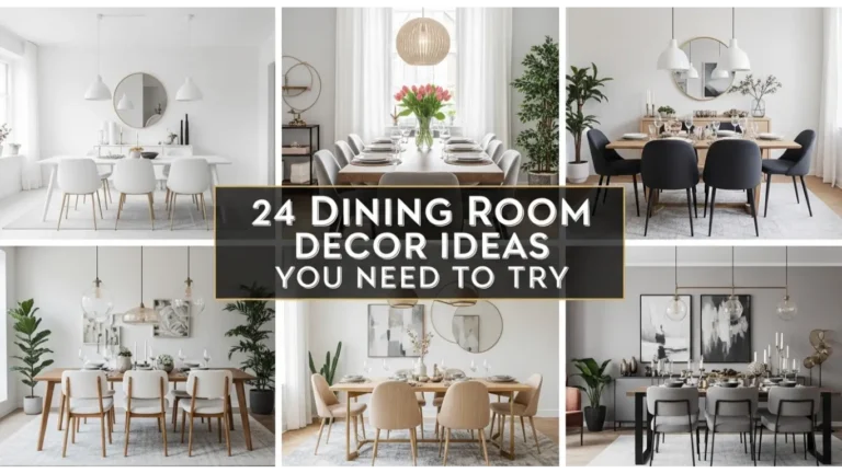 Dining Room Decor Ideas