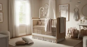 Elegant Crib Centerpiece