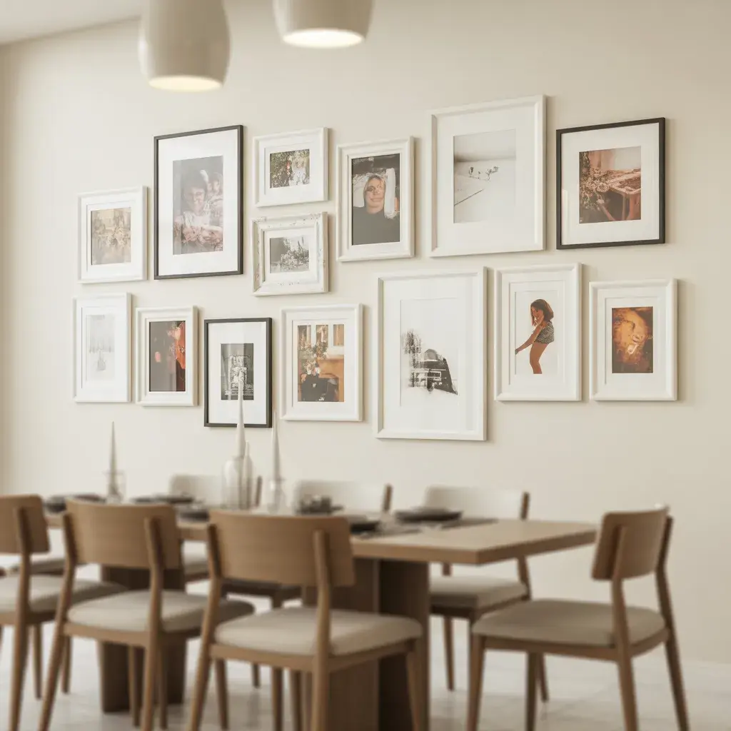 Gallery wall for personality and style