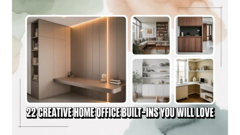 Home Office Ideas Built In