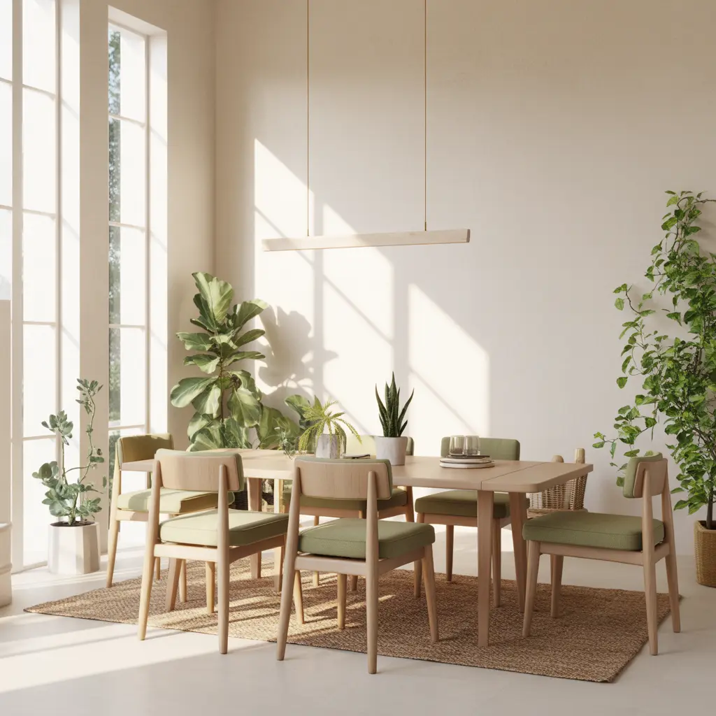 Indoor plants for freshness and balance