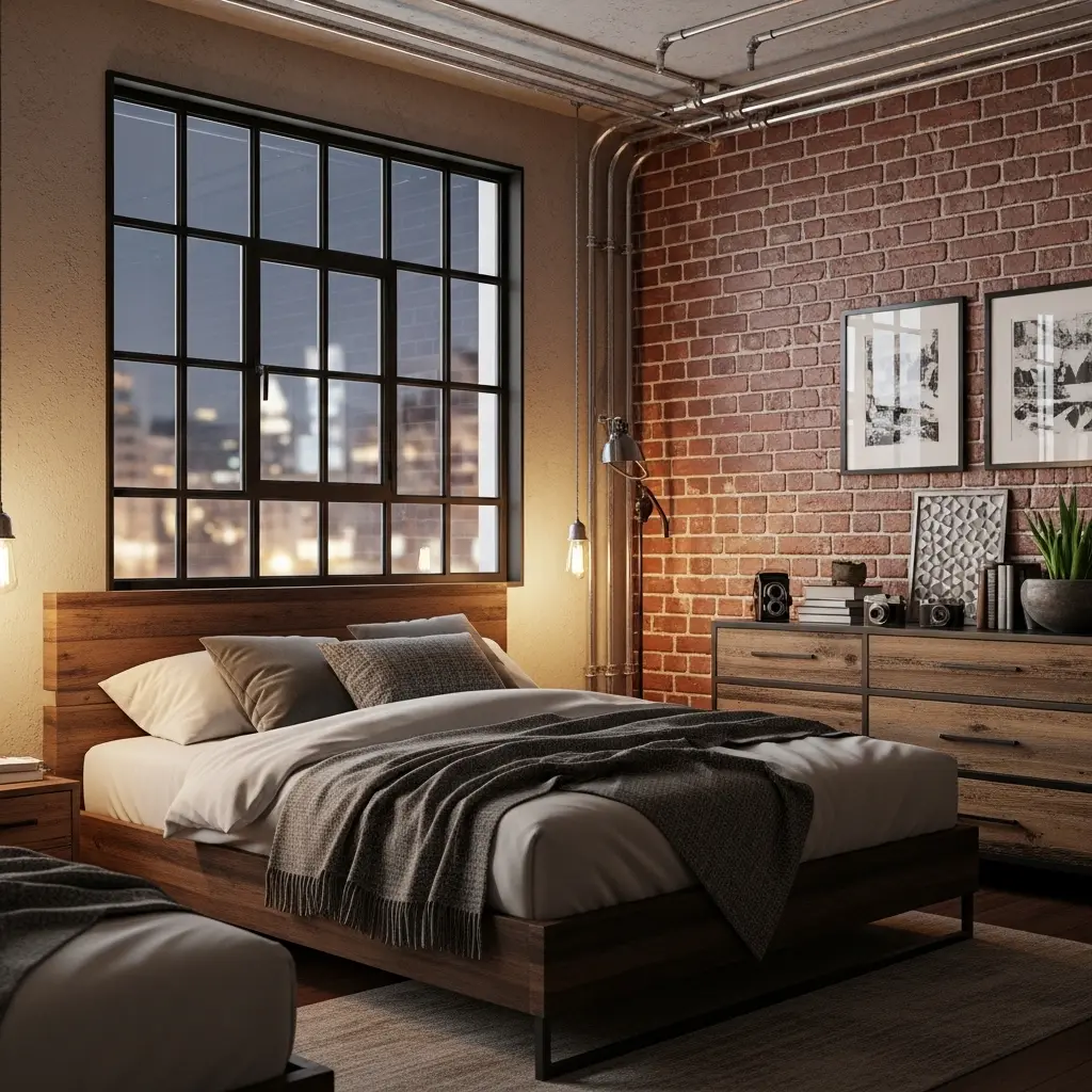 Industrial Urban Bedroom