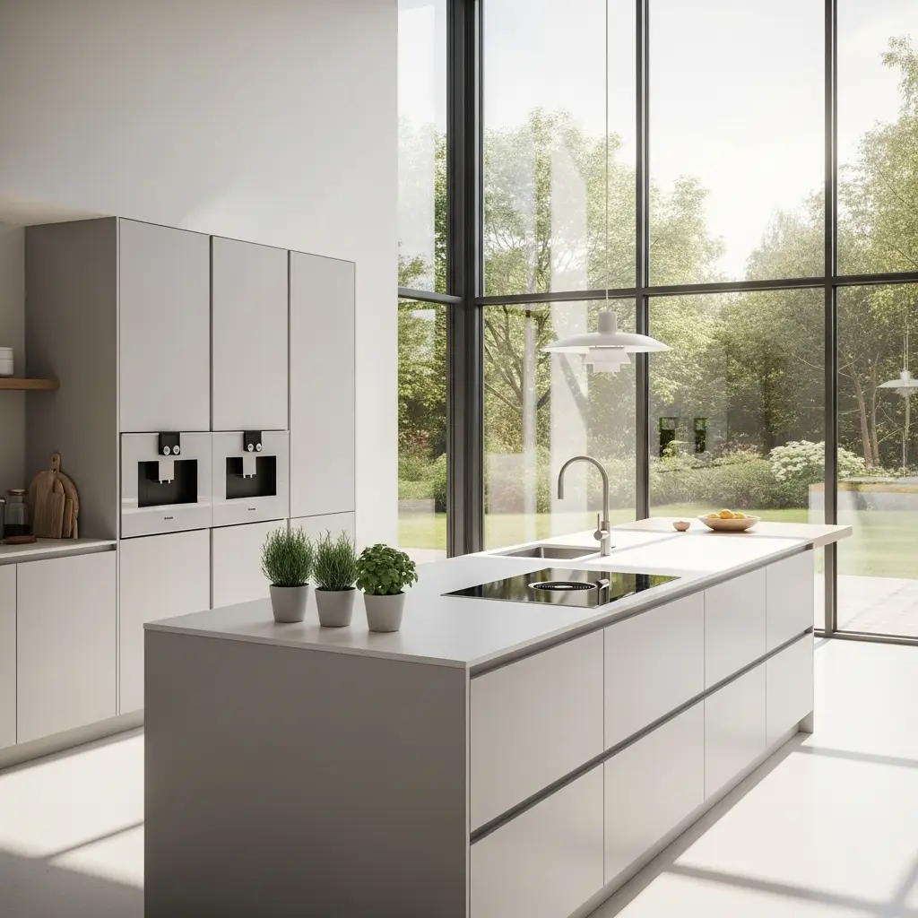 Large Windows for Natural Light