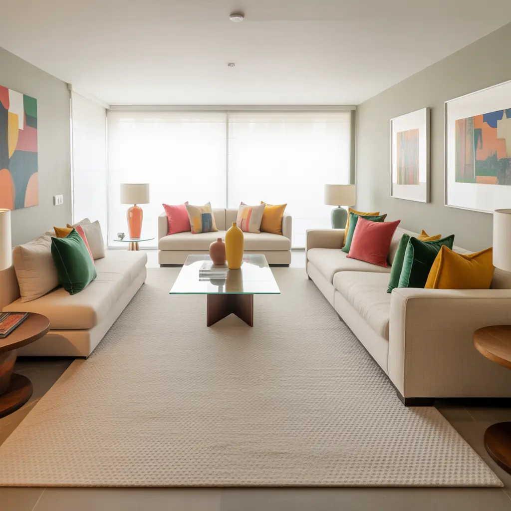 Neutral with Pop of Color