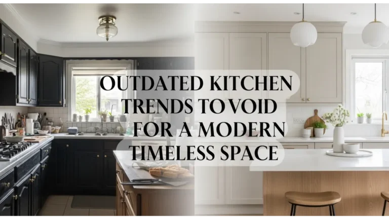 OUTDATED KITCHEN TRENDS