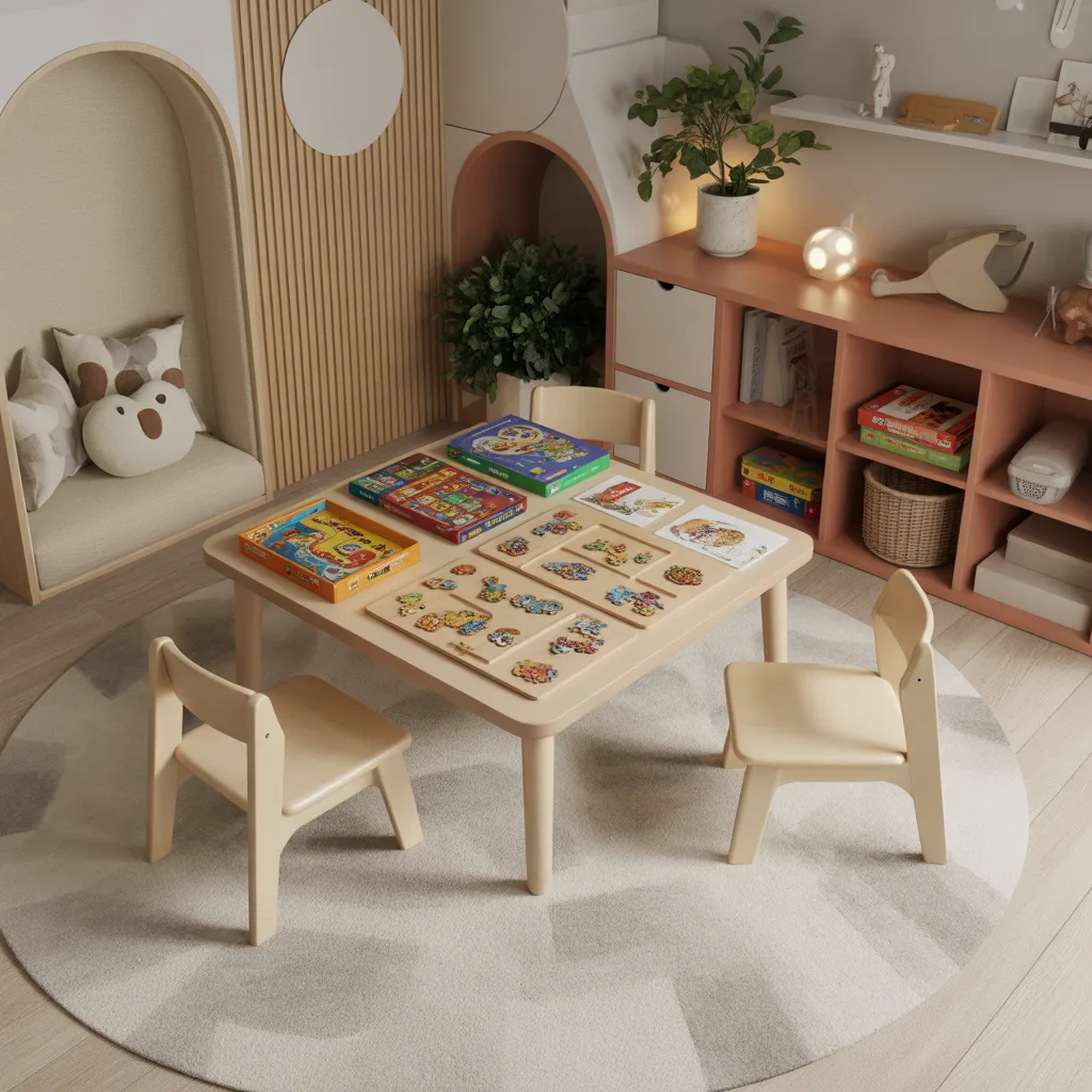 Puzzle and Brain Game Station