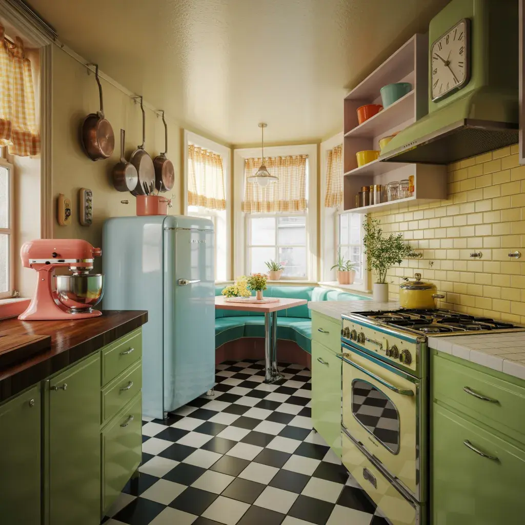 Retro Revival Kitchens
