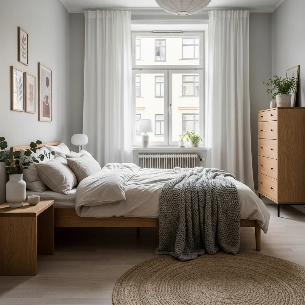 Scandinavian Cozy Bedroom