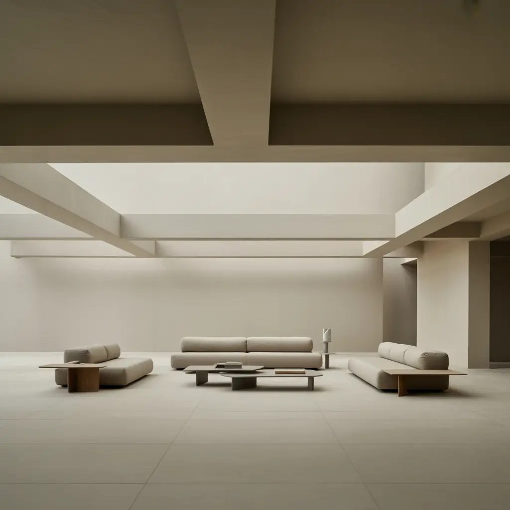 Sleek Low-Profile Furniture