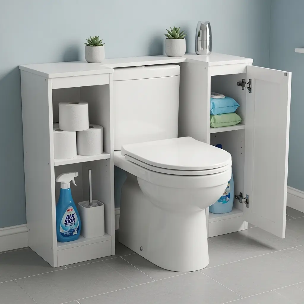 Under-Toilet Storage Units