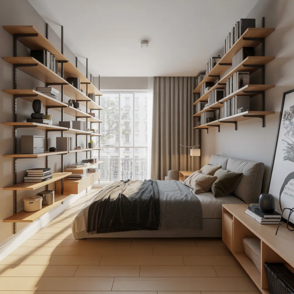 Use Vertical Storage Solutions