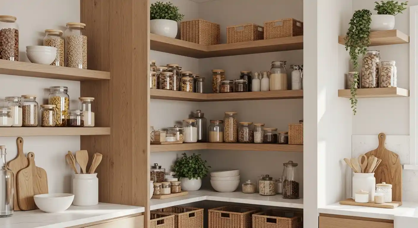 16. Open Pantry Concept