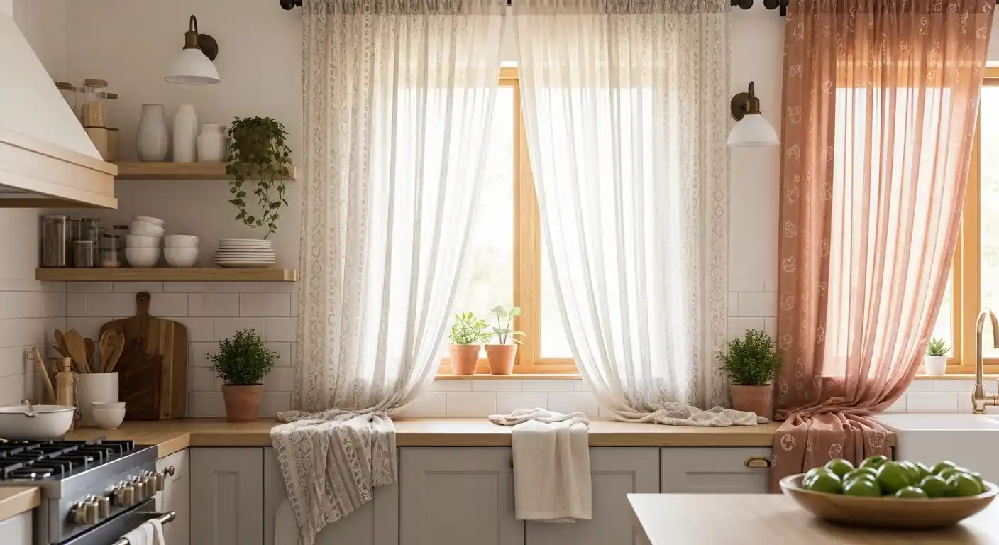 19. Colorful Curtains