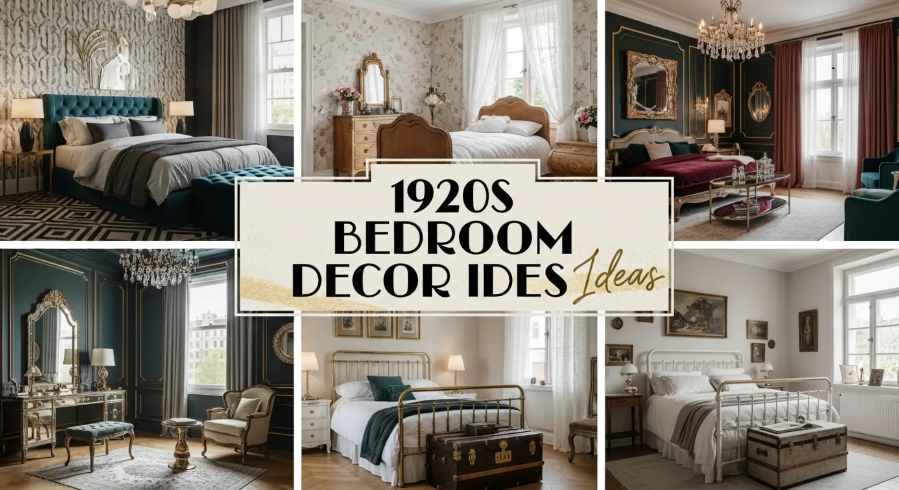 1920s bedroom decor ideas