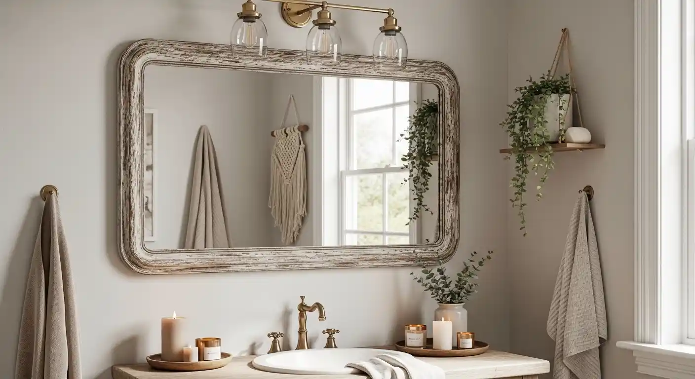 Display Vintage Mirrors