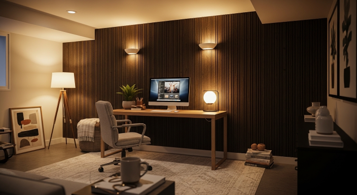 Accent Wall with Texture