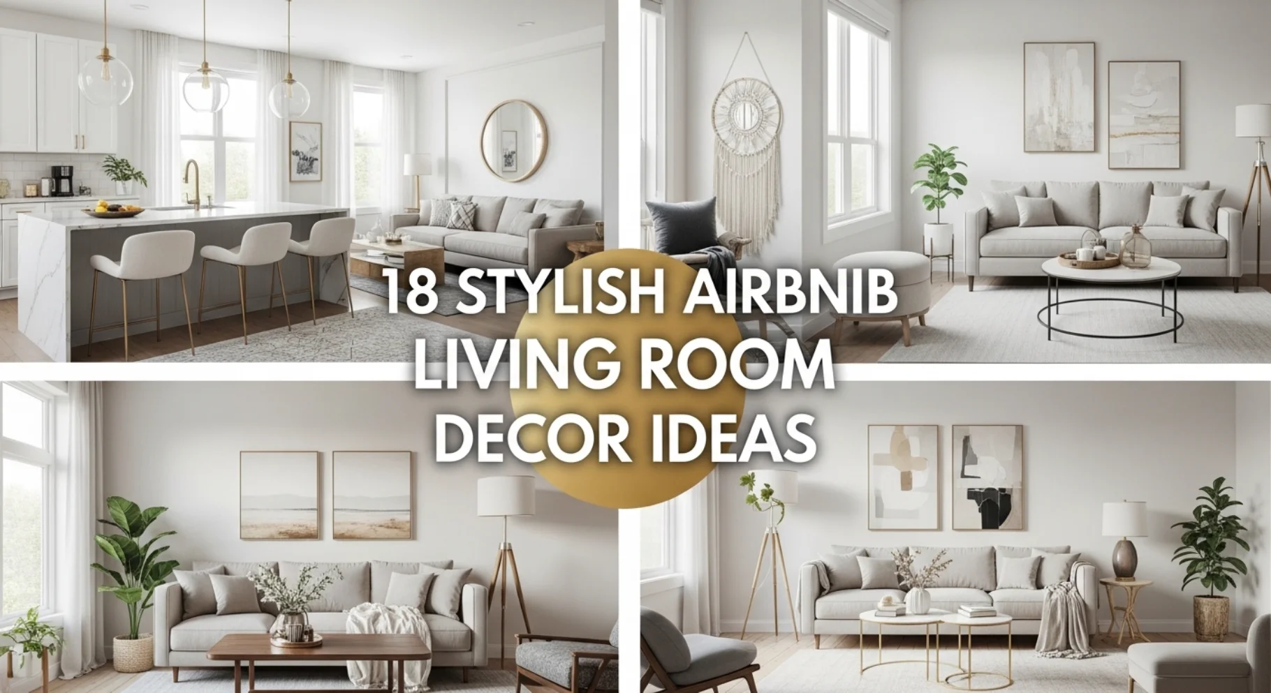 Airbnb Living Room Decor Ideas
