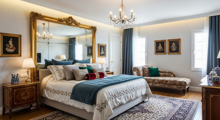 Antique Mirrors with Gold Frames
