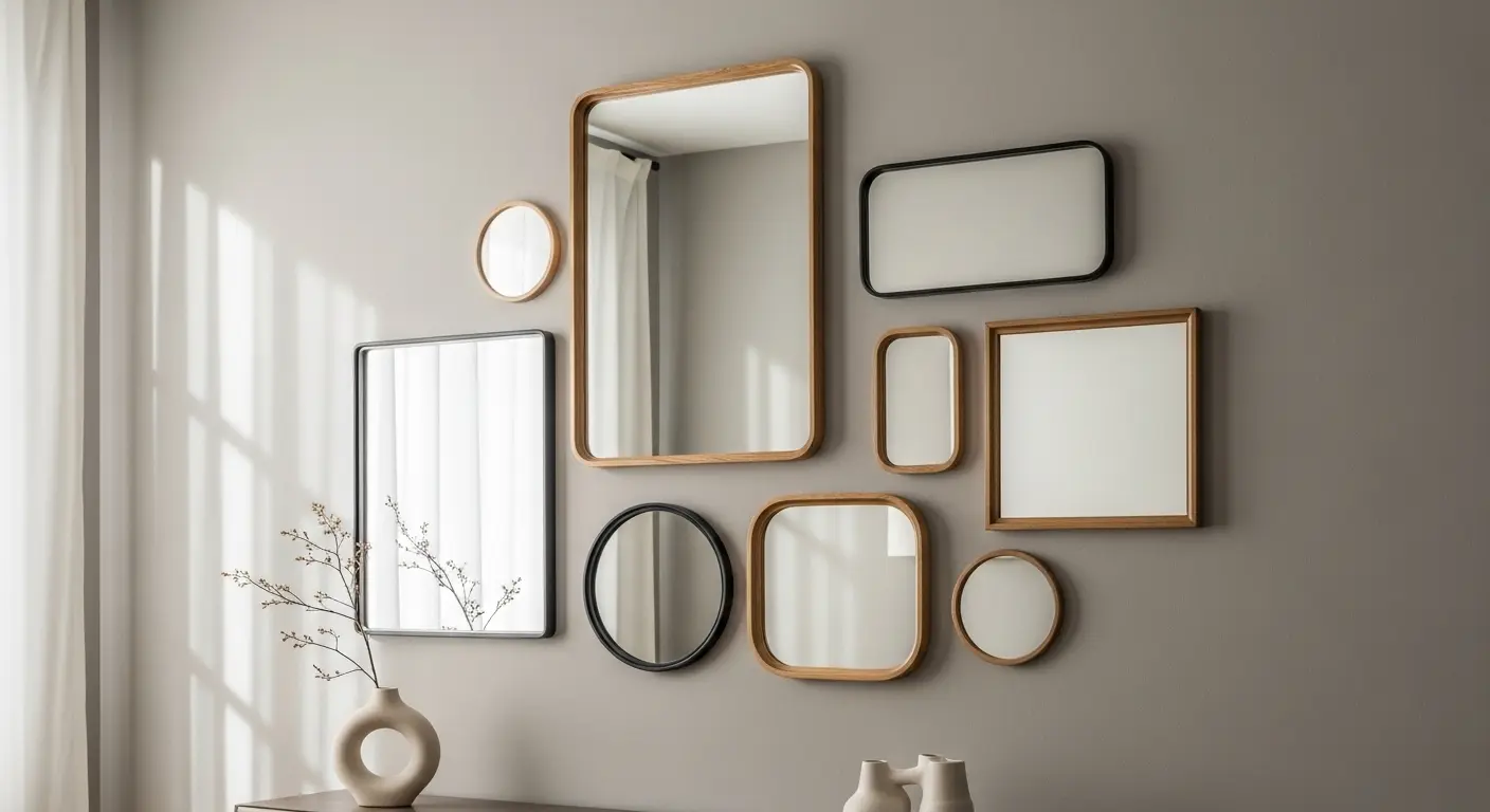 Asymmetrical Mirror Layout