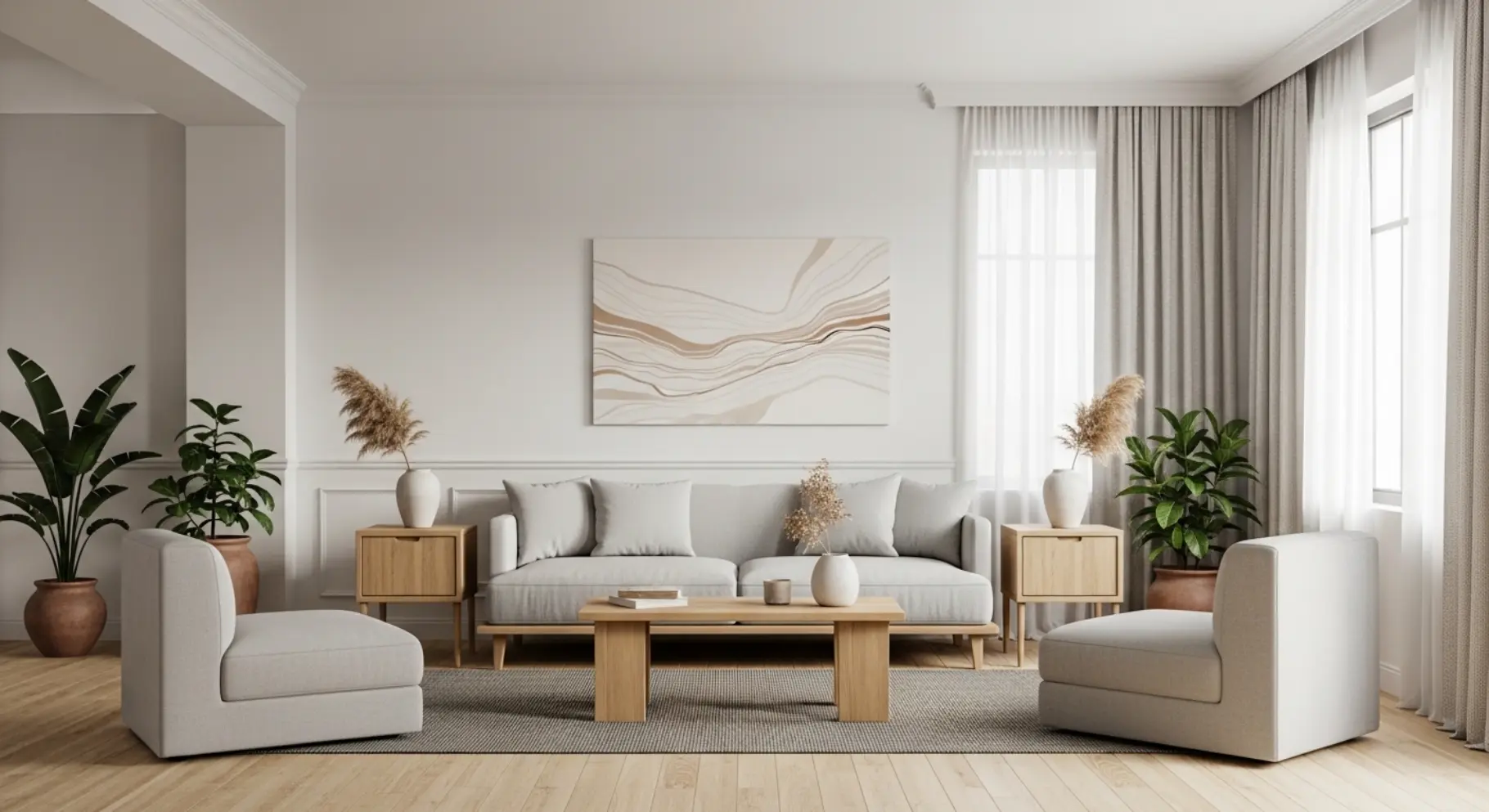 Balanced and Intentional Arrangement