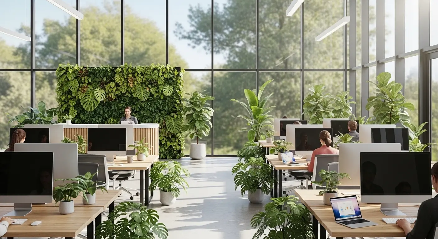 Biophilic Workspace Design