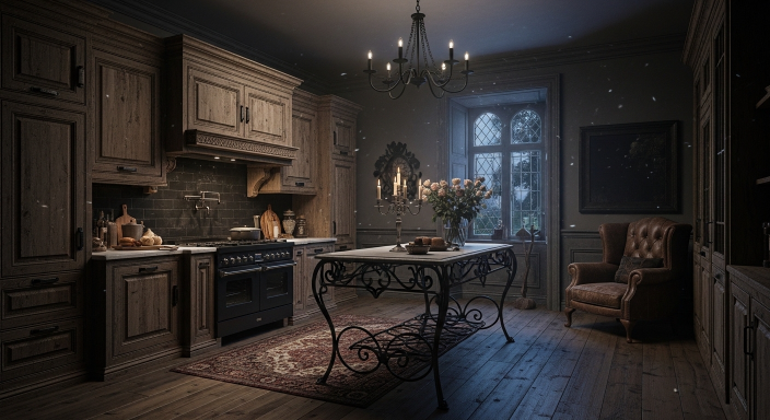 Black Iron Chandelier Lighting