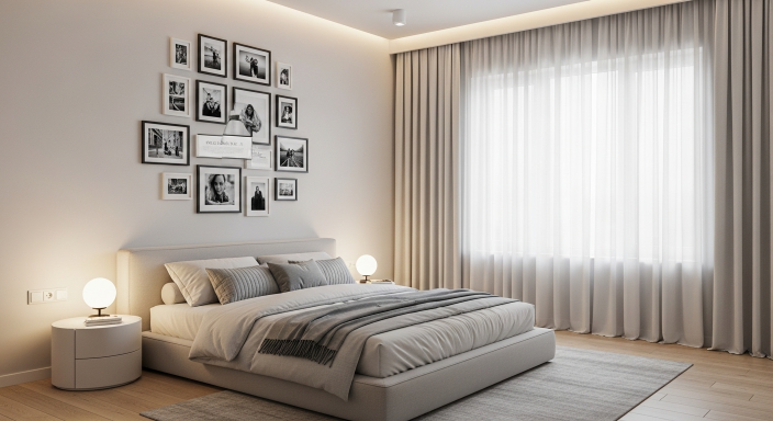 Black and White Photo Grid