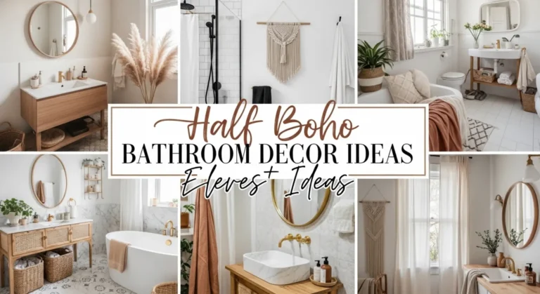Boho Bathroom Decor Ideas