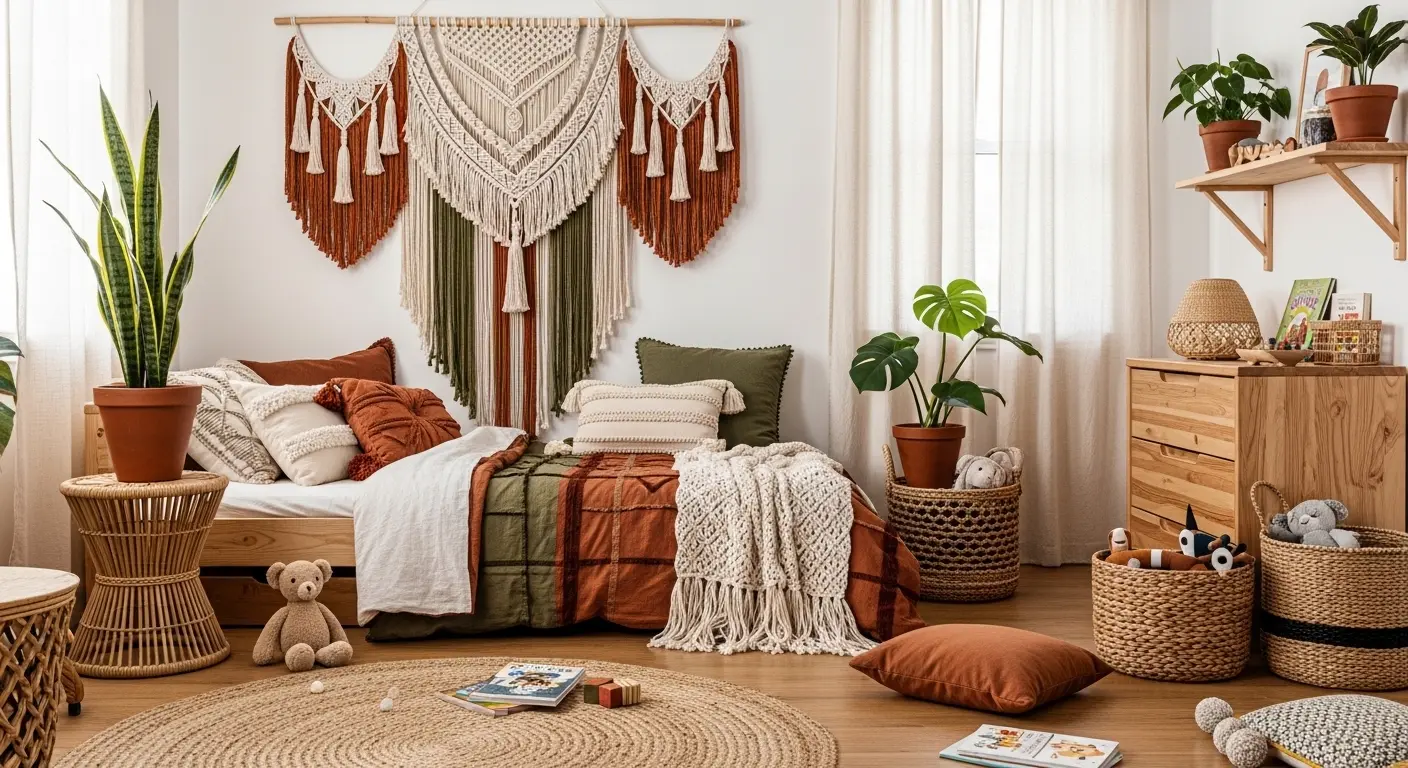 Boho Chic Kids Bedroom