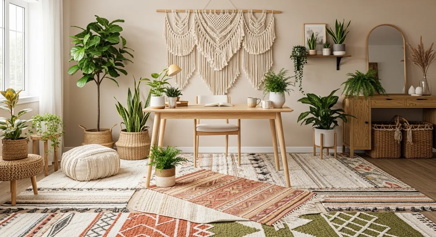 Boho Feminine Office Style
