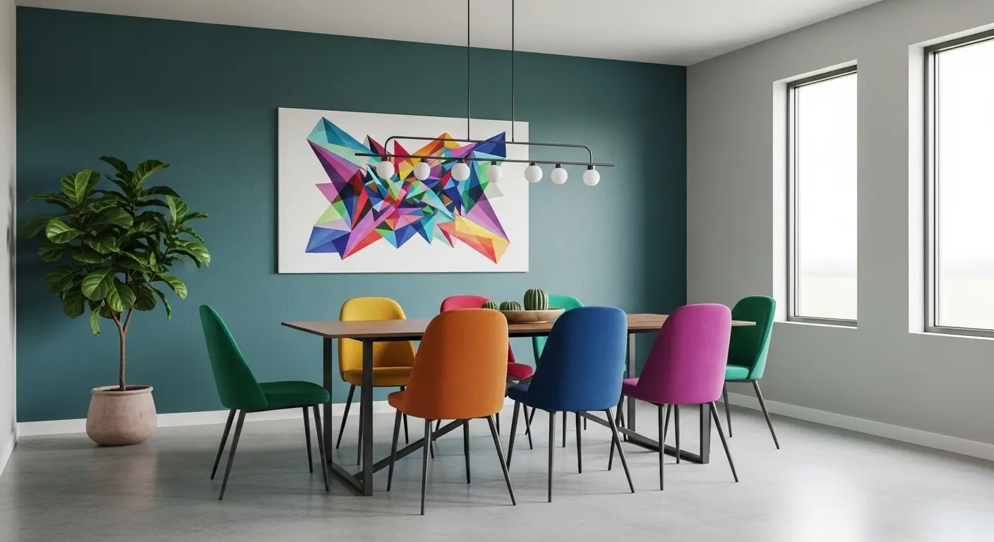 Bold Color Accents for Visual Impact