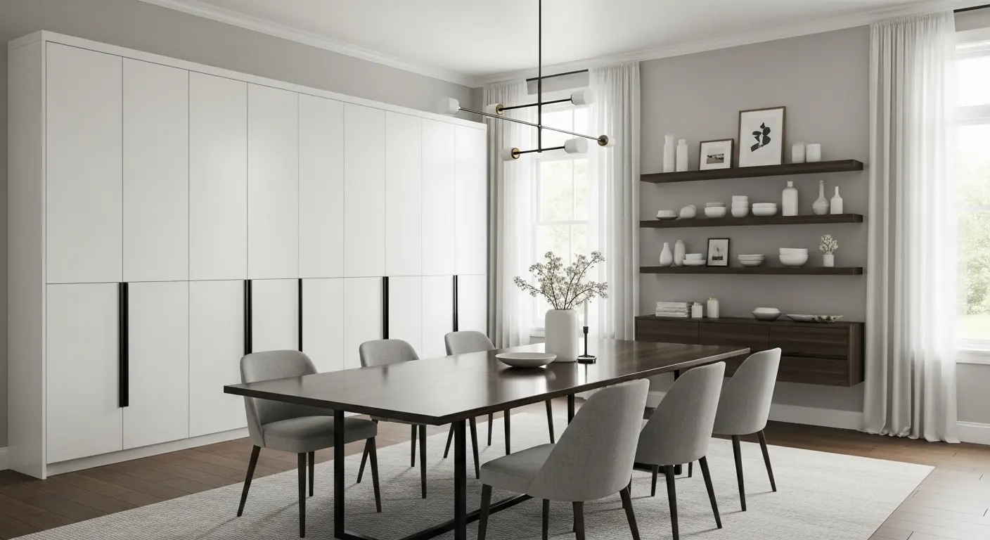 Built In Storage Dining