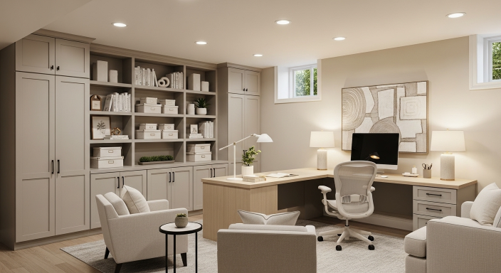 Built-in Storage Cabinets