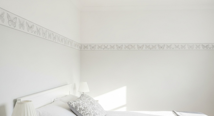 Butterfly Wall Border Design