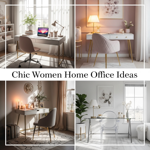 Chic Women Home Office Ideas
