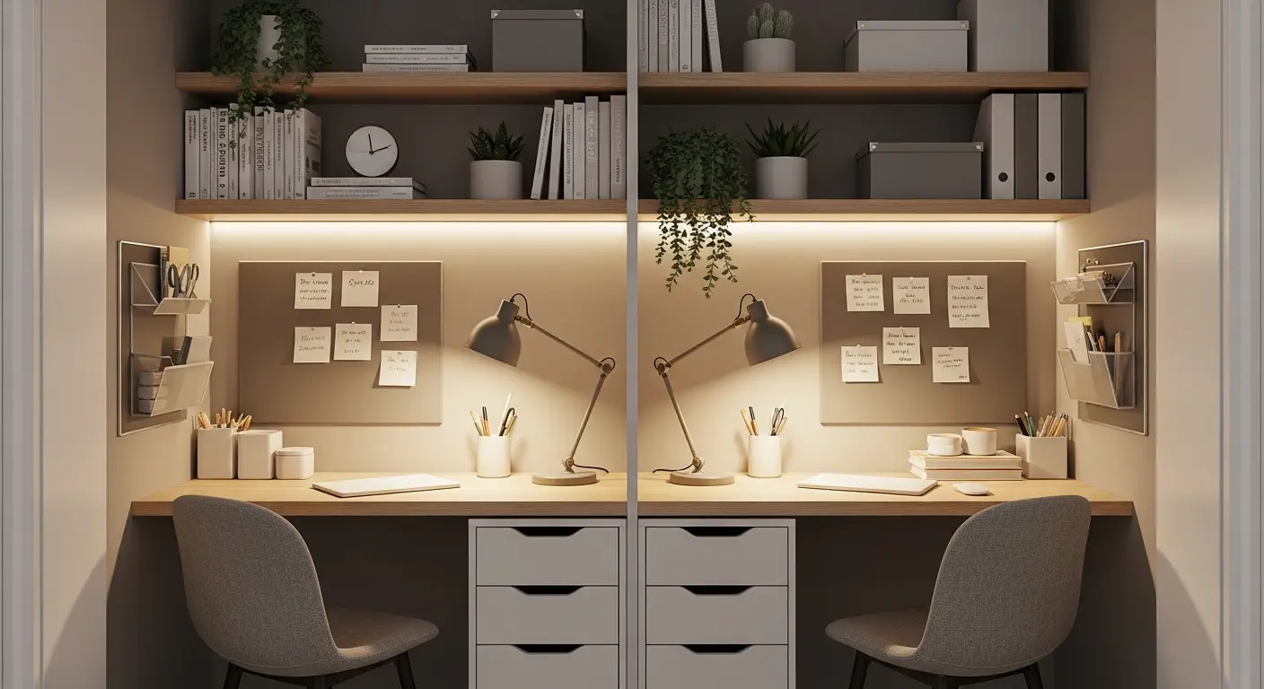 Closet Office Conversion