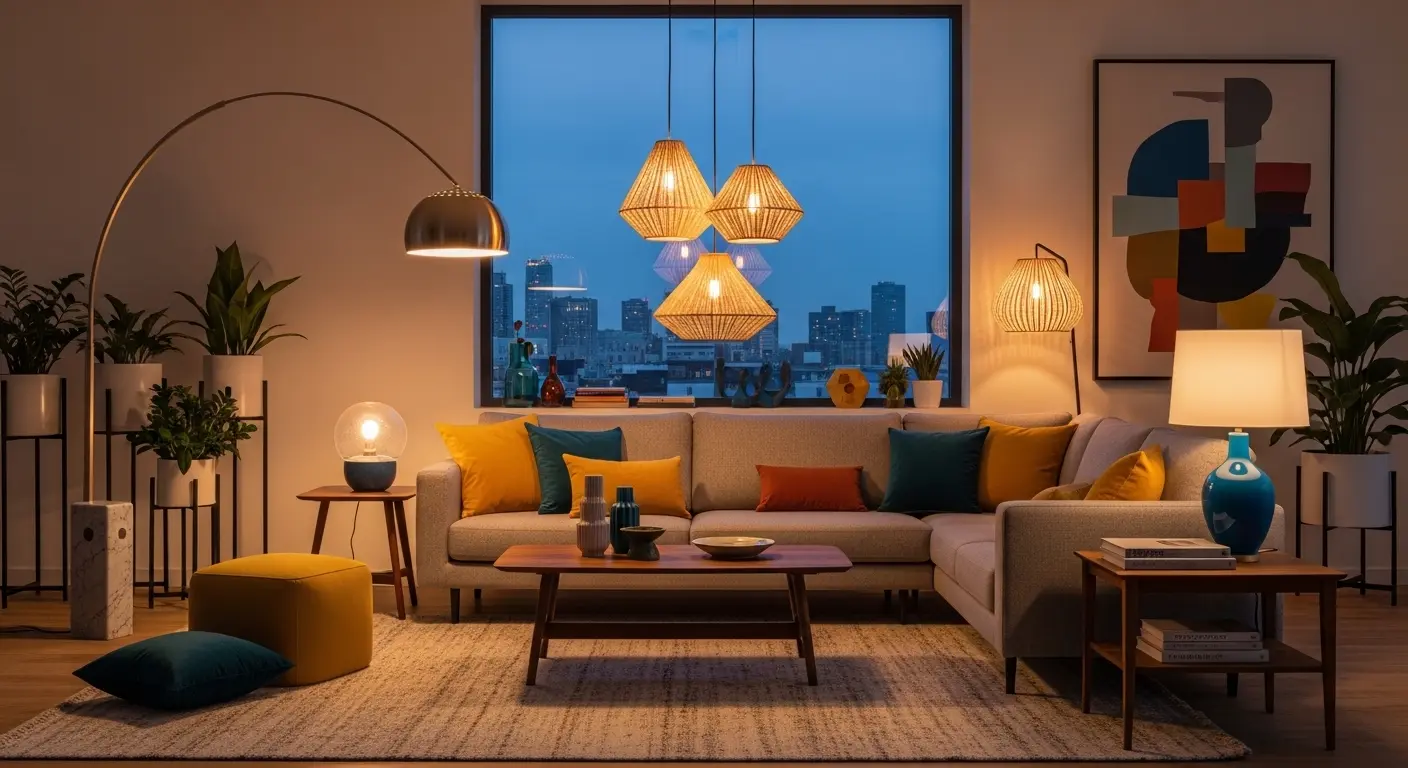 Colorful Lighting for Mood Enhancement