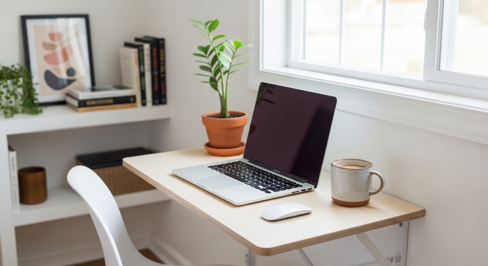 Compact Workstation Setup