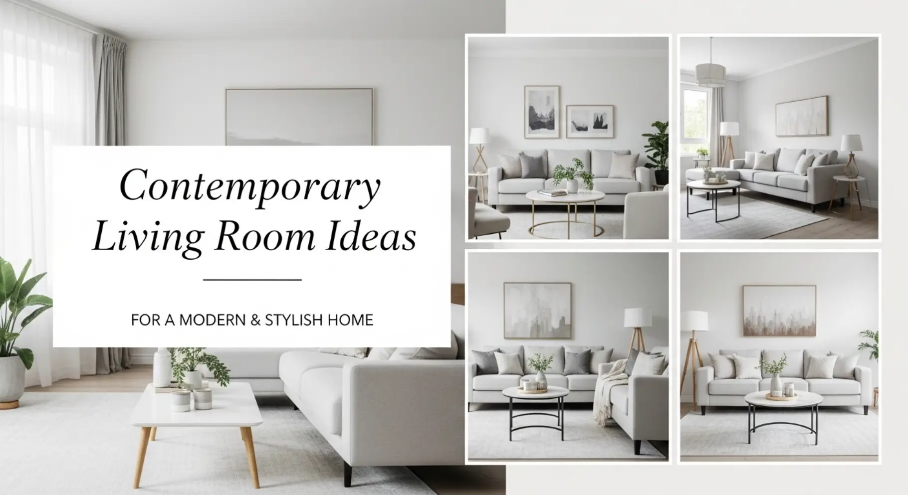 Contemporary Living Room Decor Ideas