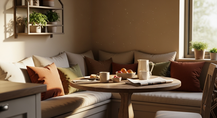 Cozy Breakfast Nook