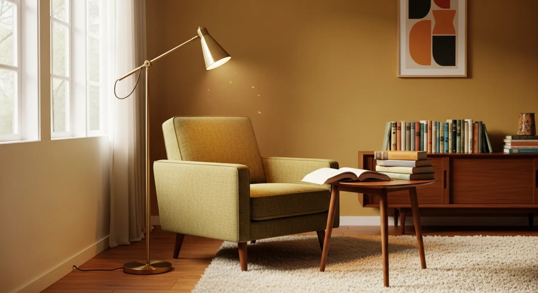 Cozy Corner Reading Nook