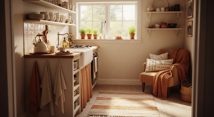 Cozy Textiles and Rugs