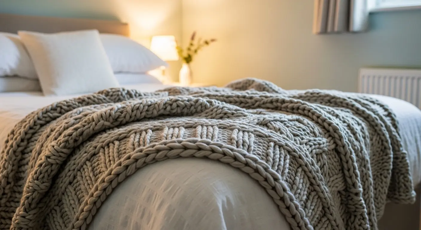 Cozy Throw Blankets for Texture