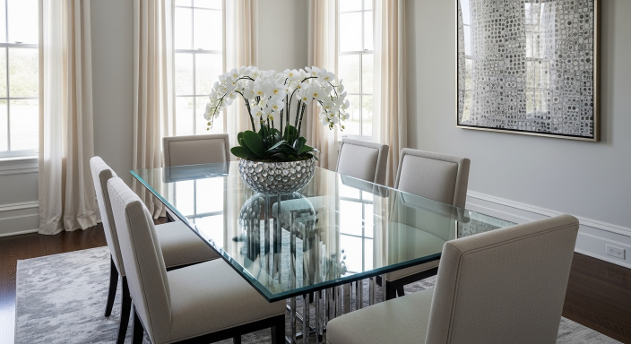 Crystal Bowl Centerpiece
