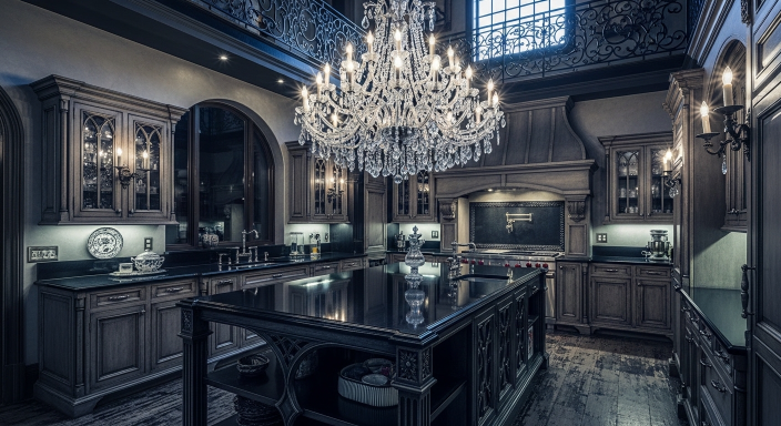 Crystal Gothic Chandeliers