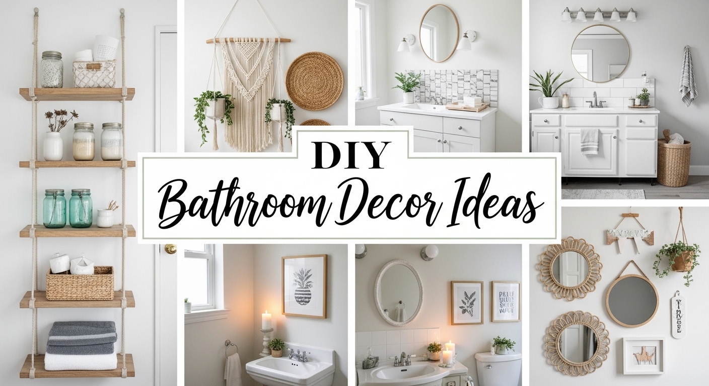 DIY Bathroom Decor Ideas