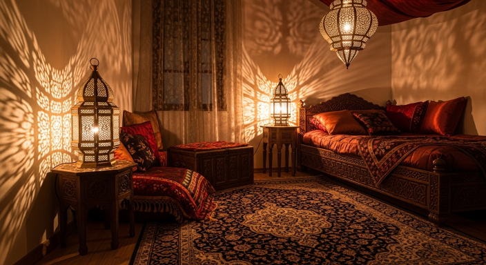 . Decorative Brass Lanterns